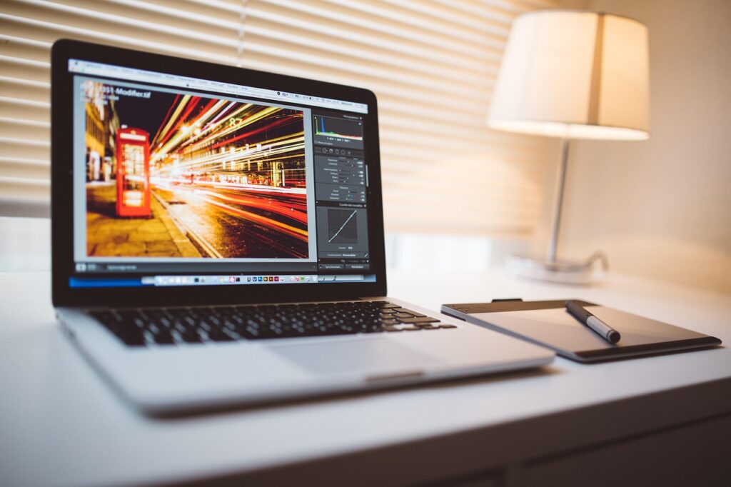 AI photo editing software interface