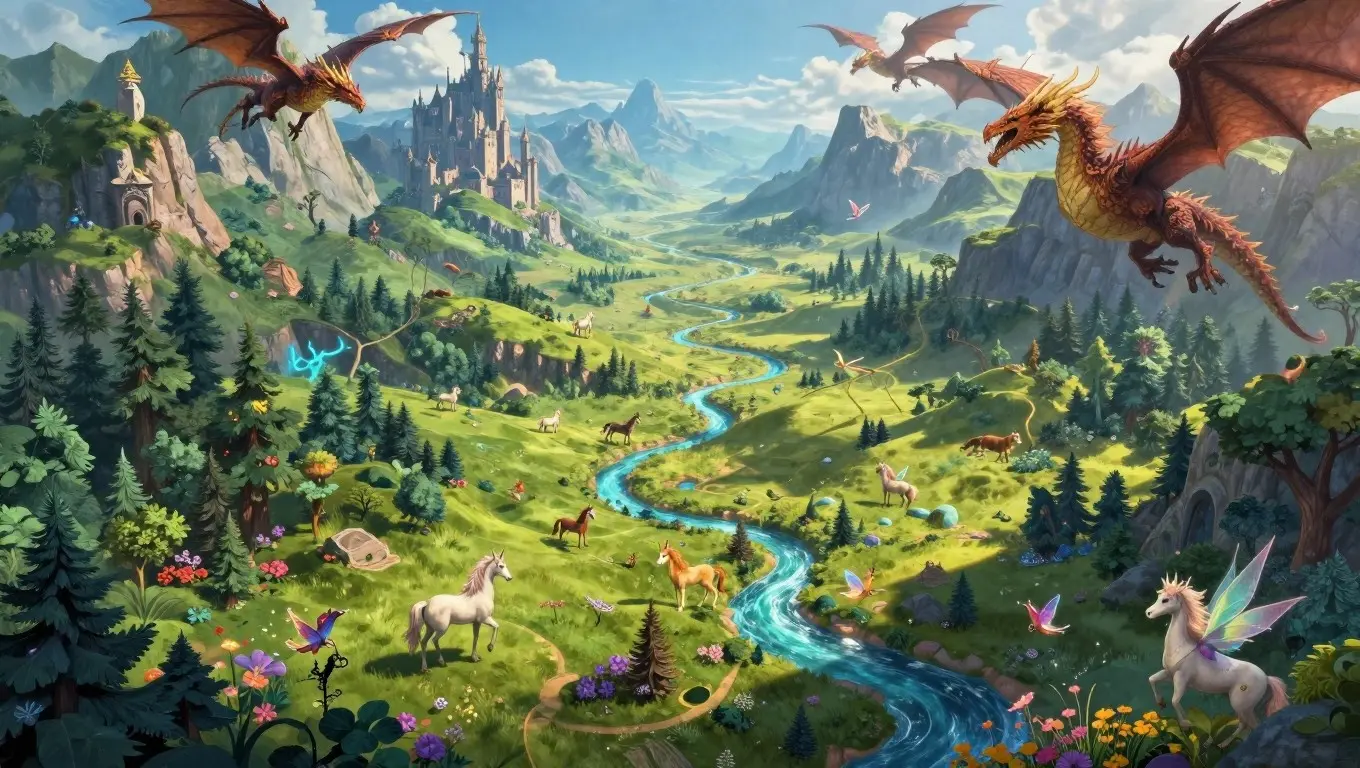 ai game worlds faq illustration