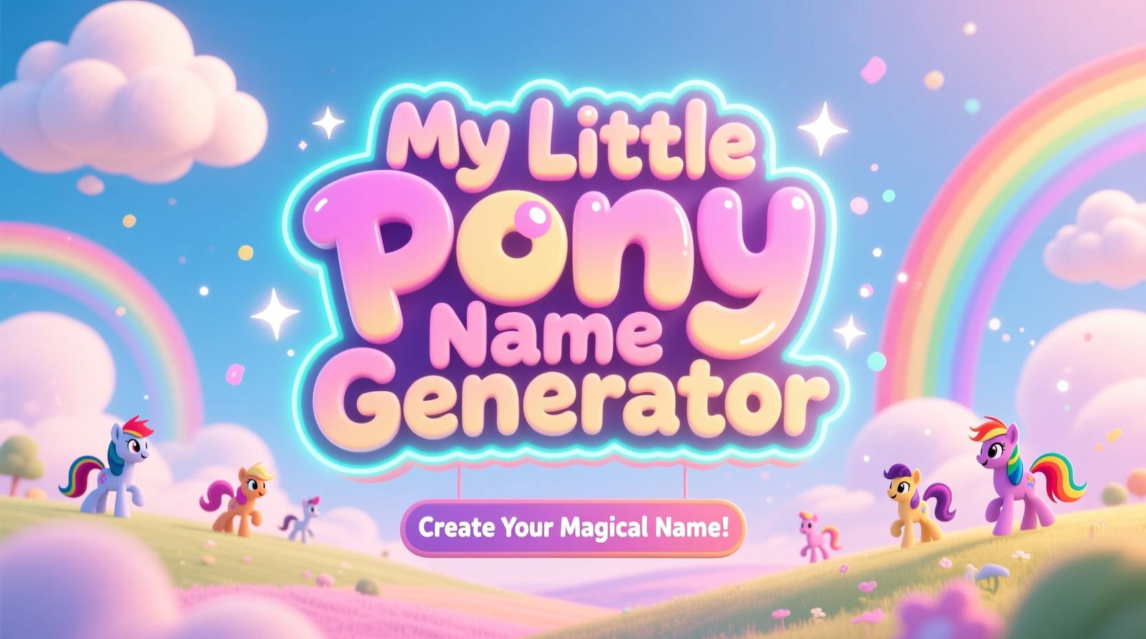 My Little Pony Name Generator - Create MLP OC names with cutie marks