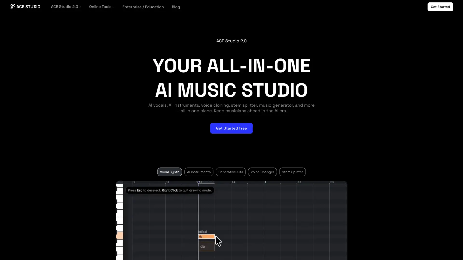 Screenshot of 19. Ace Studio