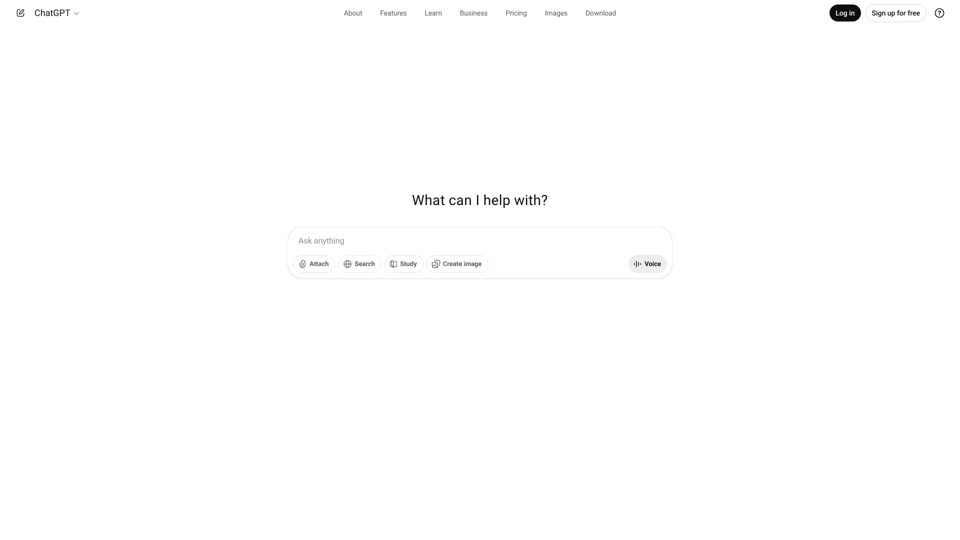 Screenshot of 2. ChatGPT