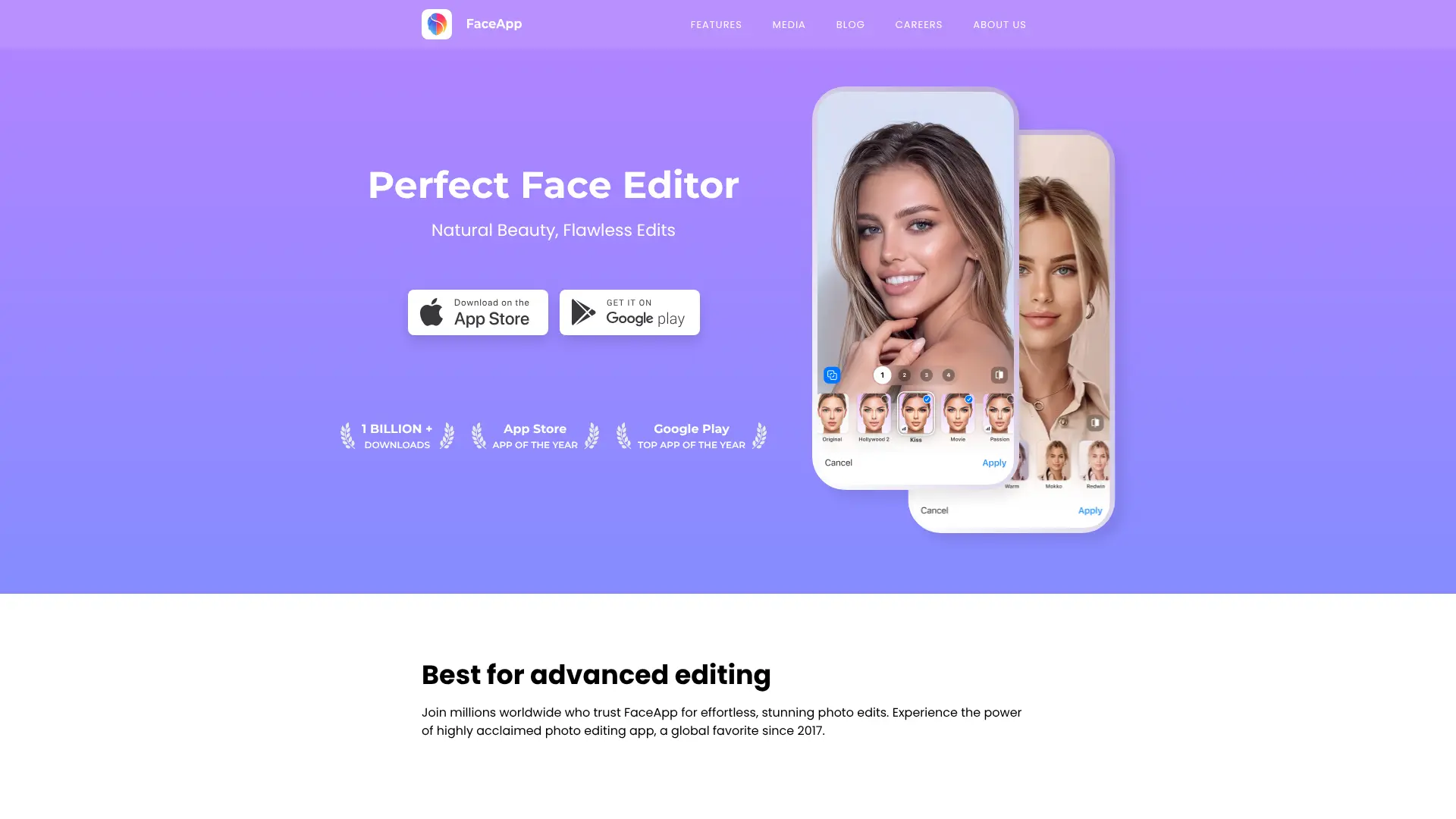 Screenshot of 21. FaceApp