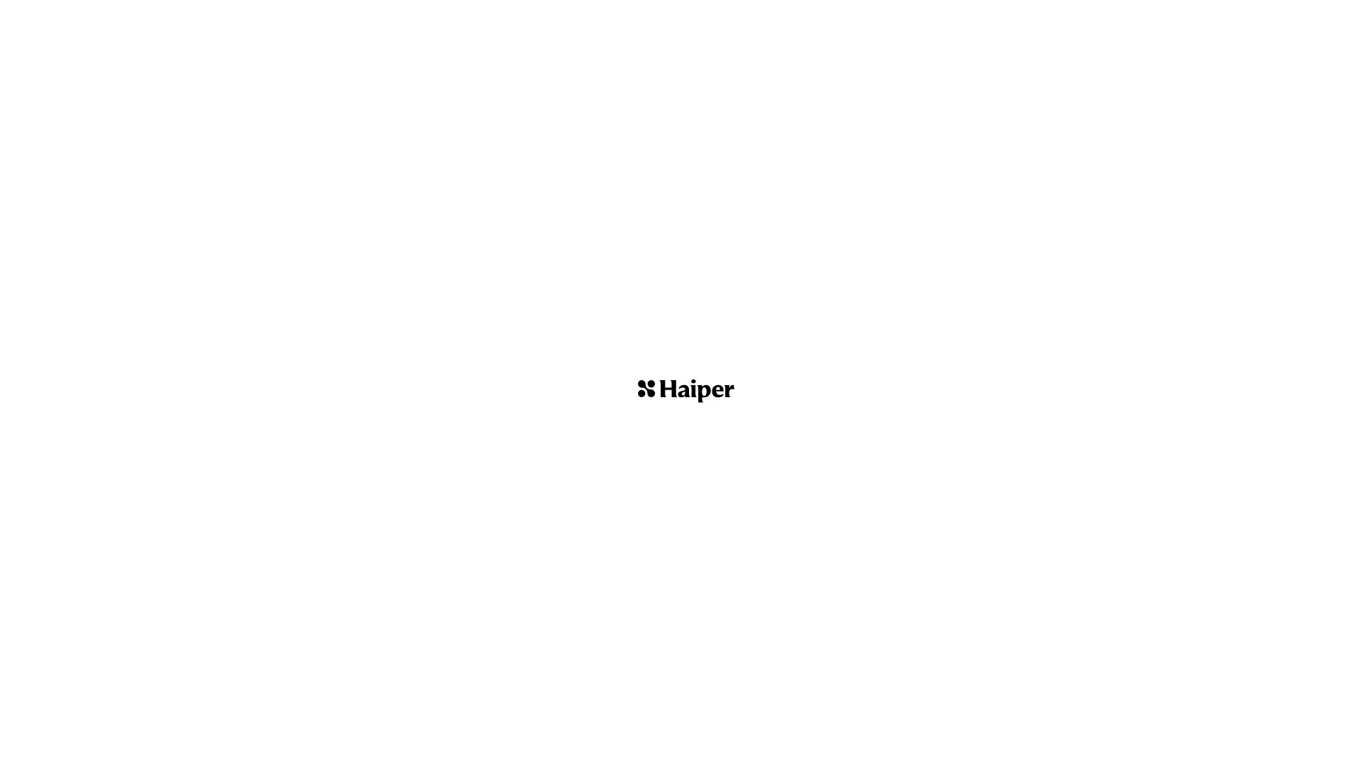 Screenshot of 17. Haiper AI