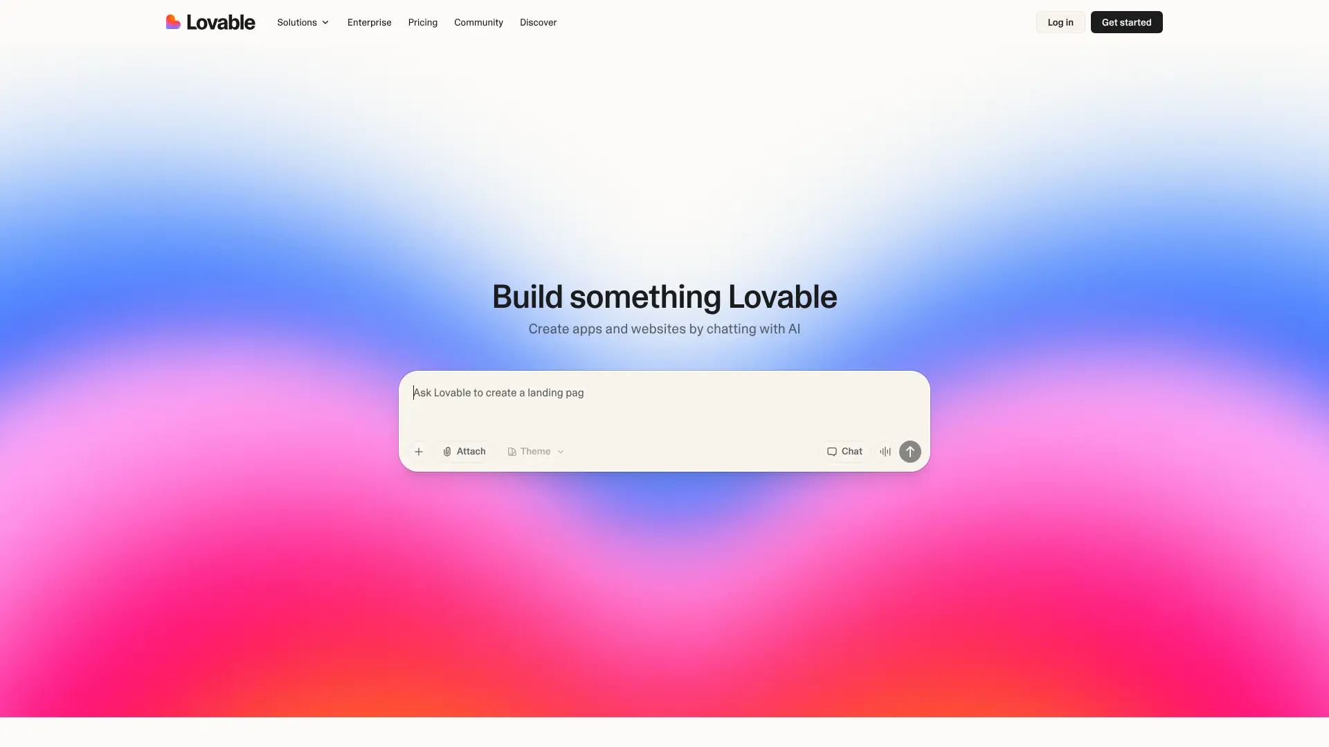Screenshot of 1. Lovable