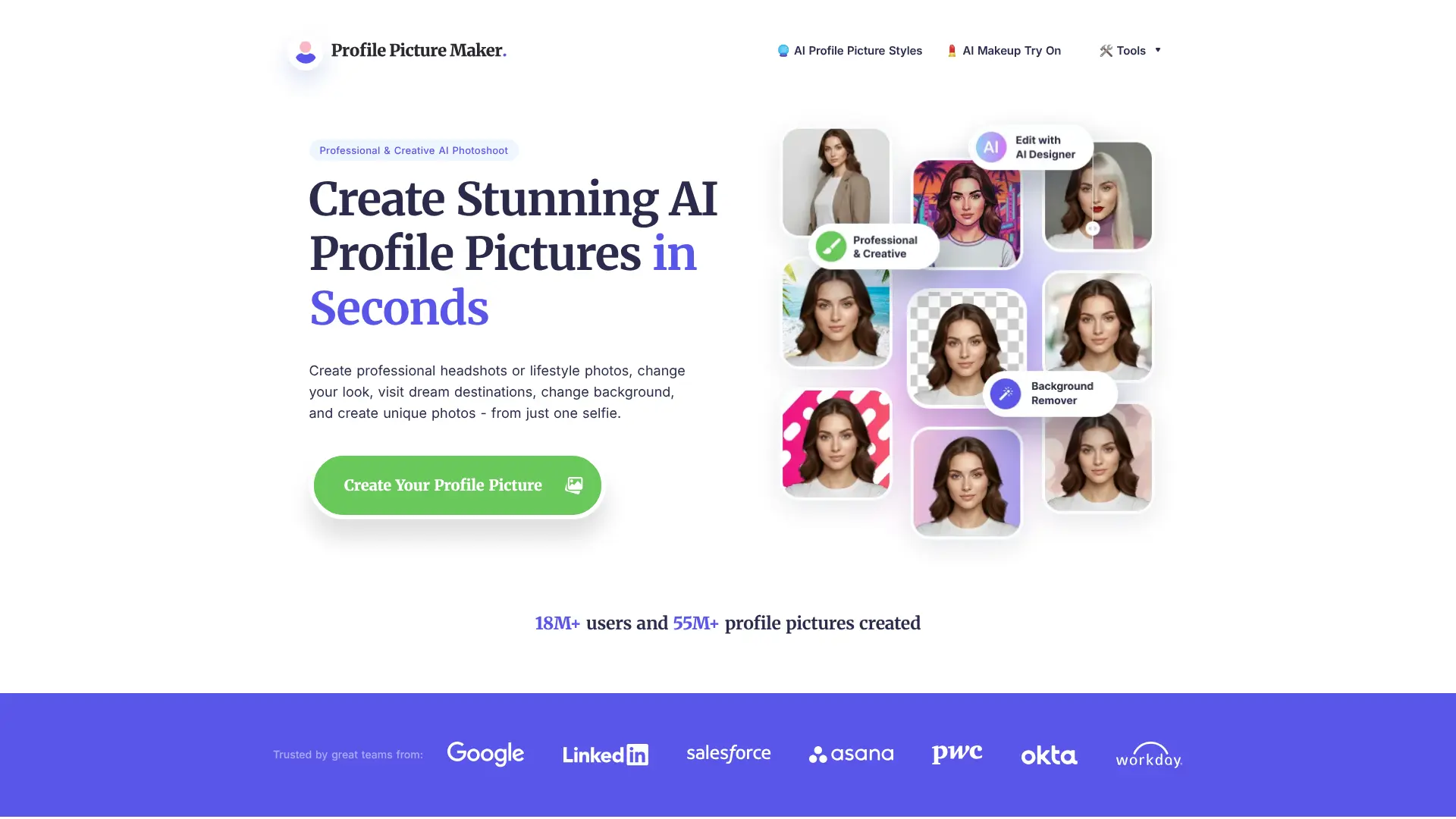 Screenshot of 26. Profile Picture Maker