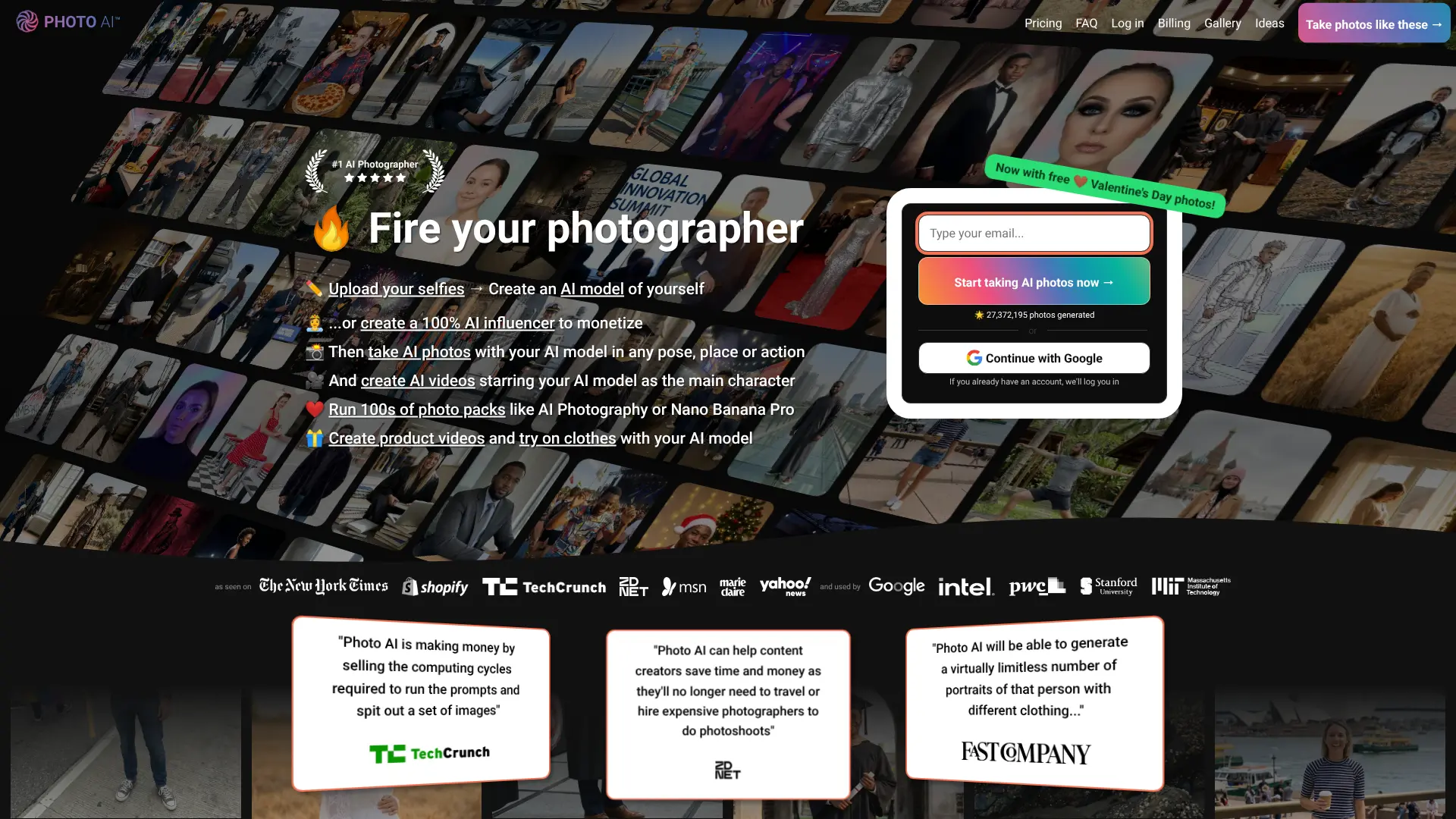 Screenshot of 12. PhotoAI