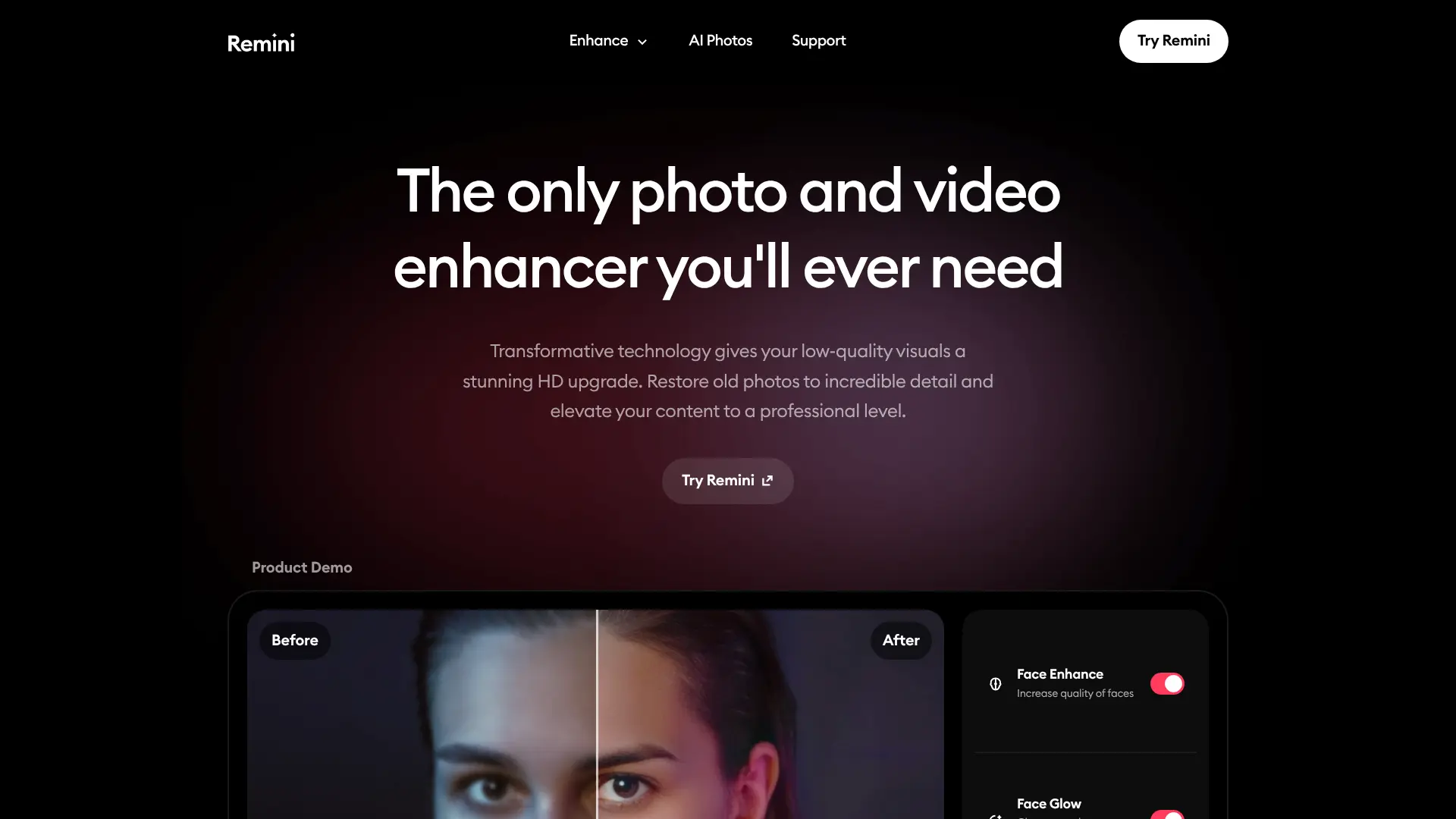Screenshot of 12. Remini