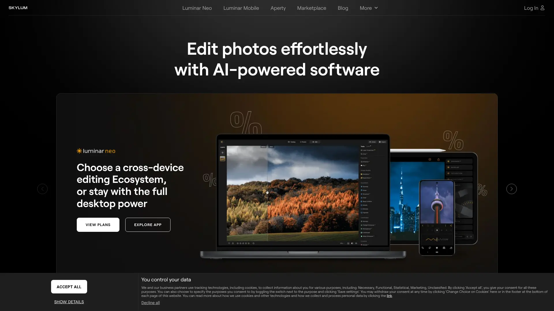 Screenshot of 23. Luminar Neo – Upscale AI