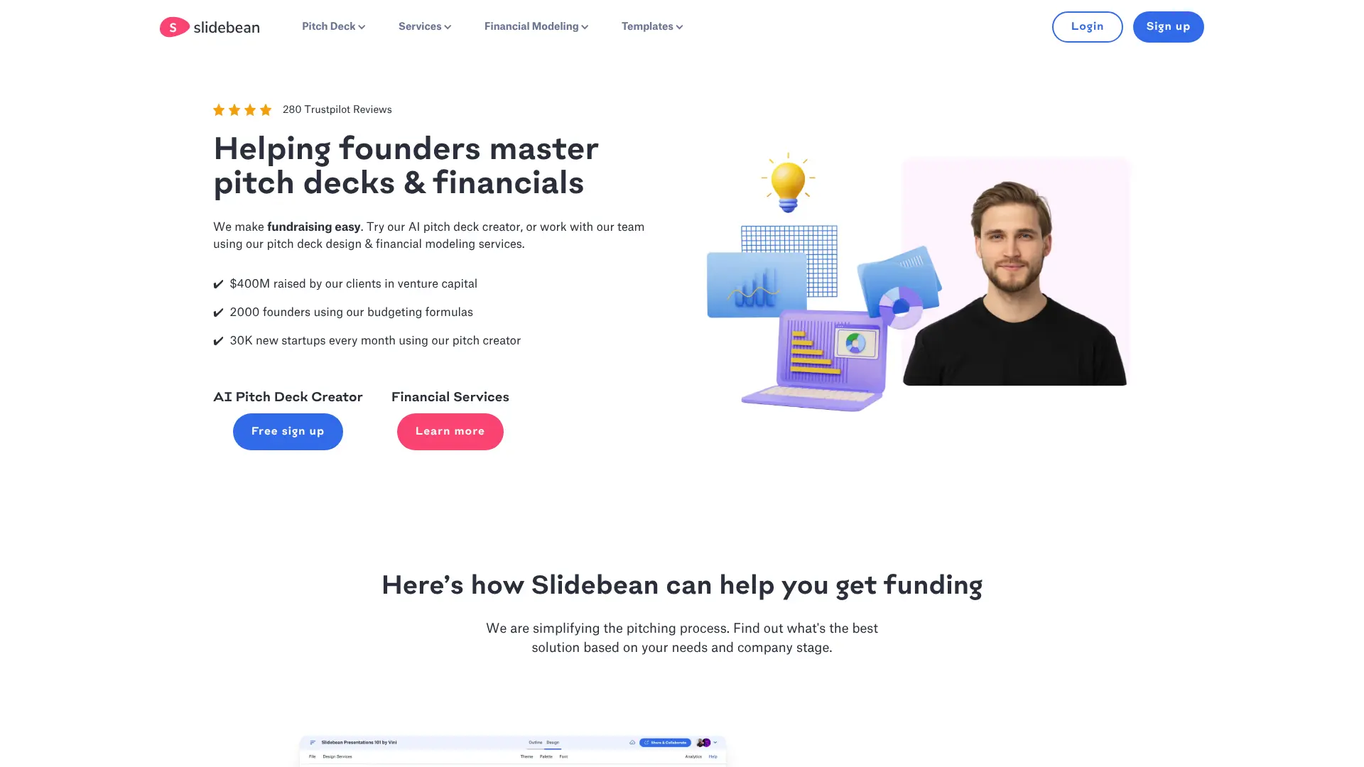 Screenshot of 11. Slidebean