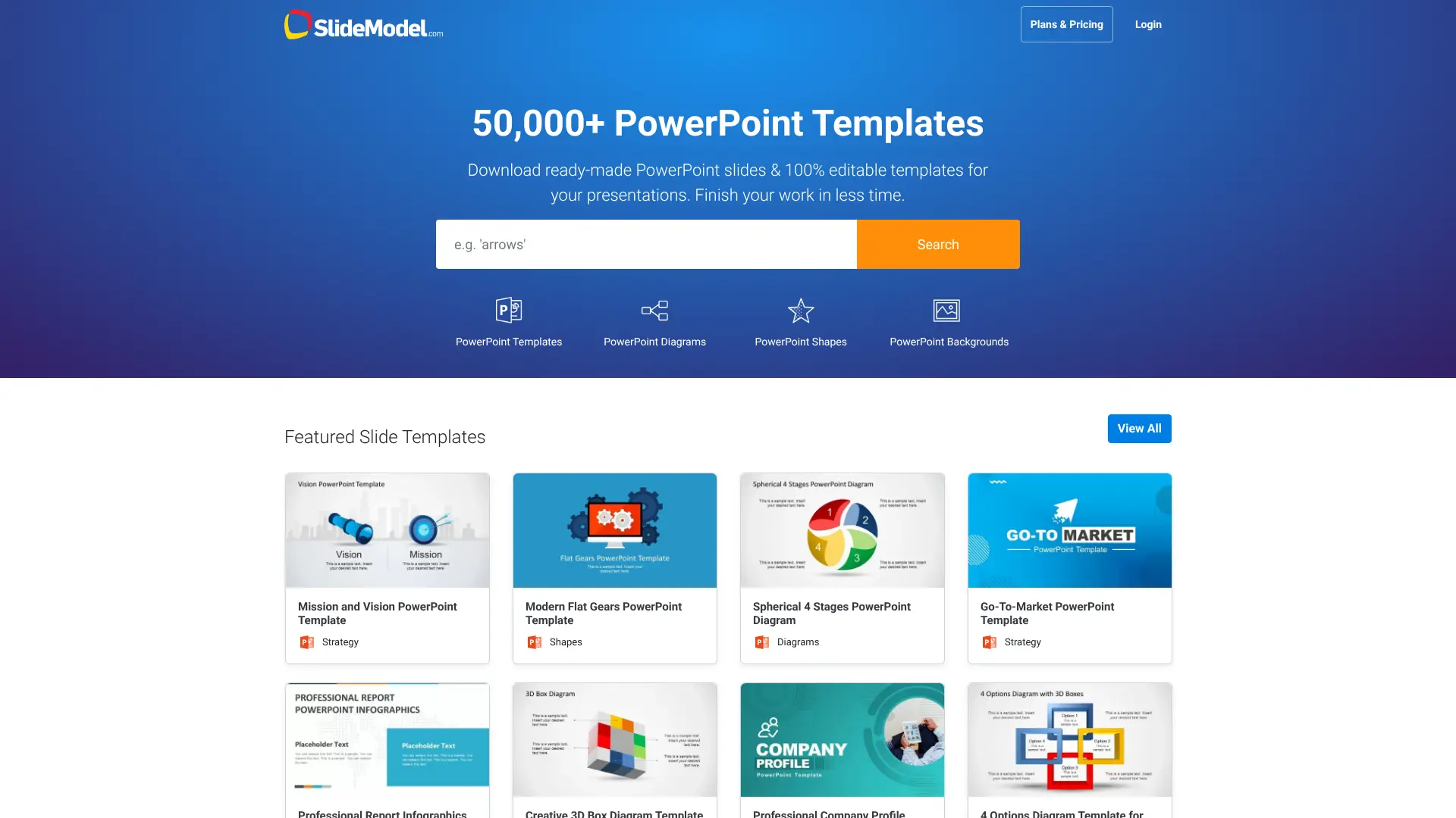 Screenshot of 15. SlideModel AI
