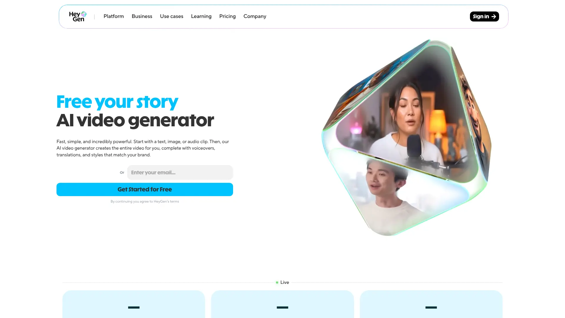 Screenshot of 7. HeyGen