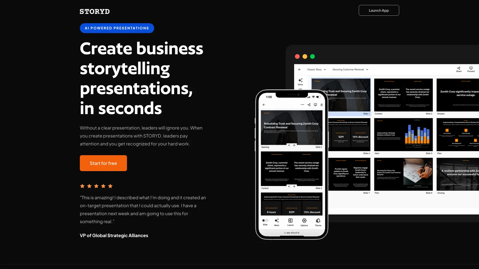Screenshot of 10. STORYD