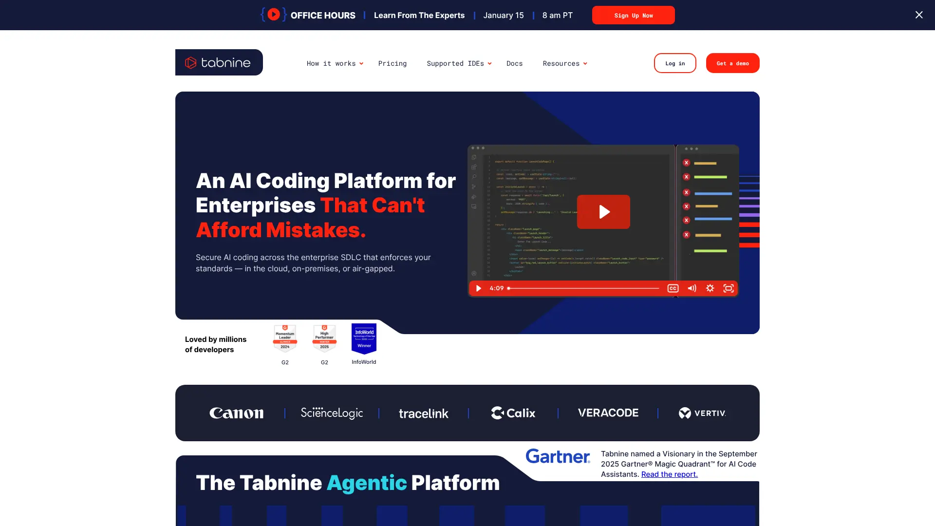 Screenshot of 14. Tabnine