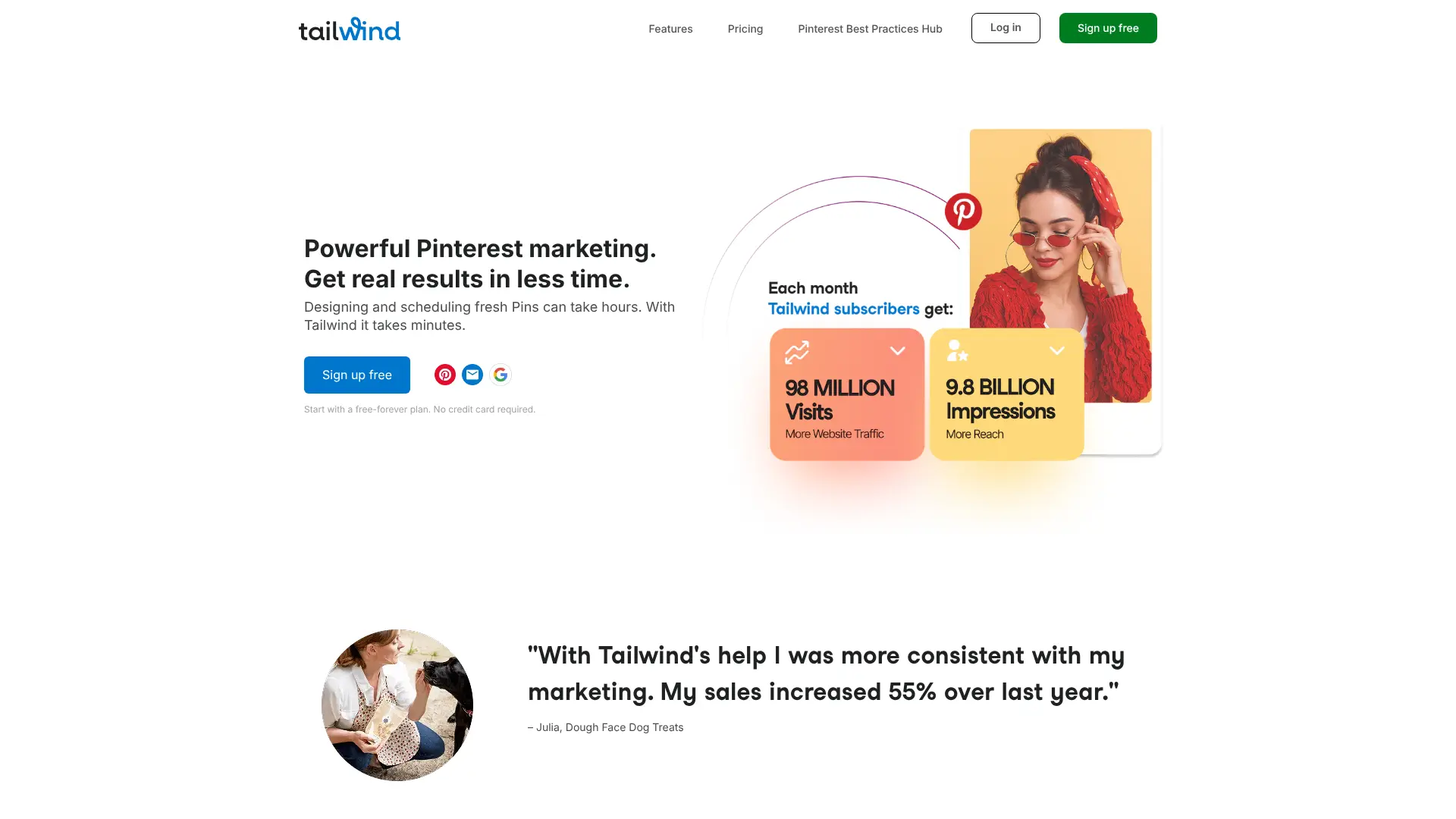 Screenshot of 19. Tailwind Ghostwriter