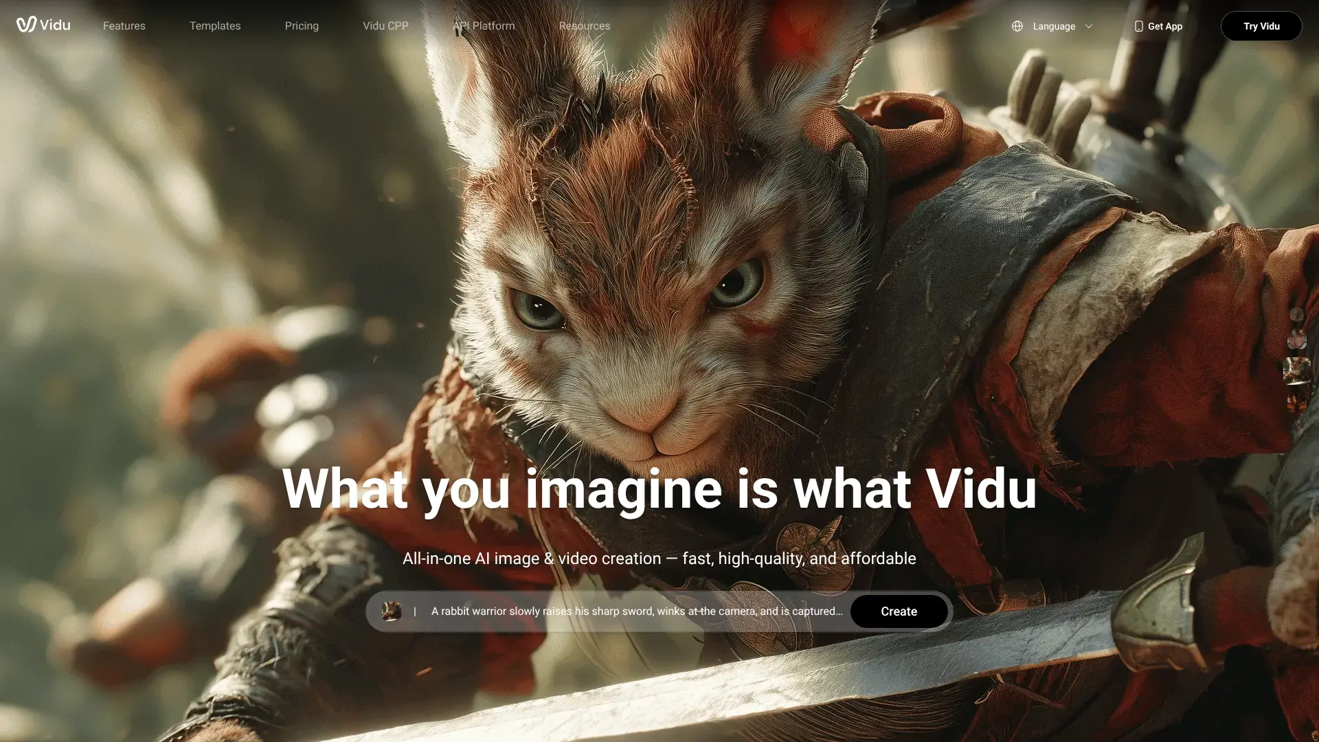 Screenshot of 20. Vidu