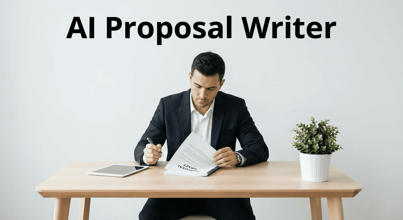 AI proposal writer for business proposals, grant applications and freelance pitches