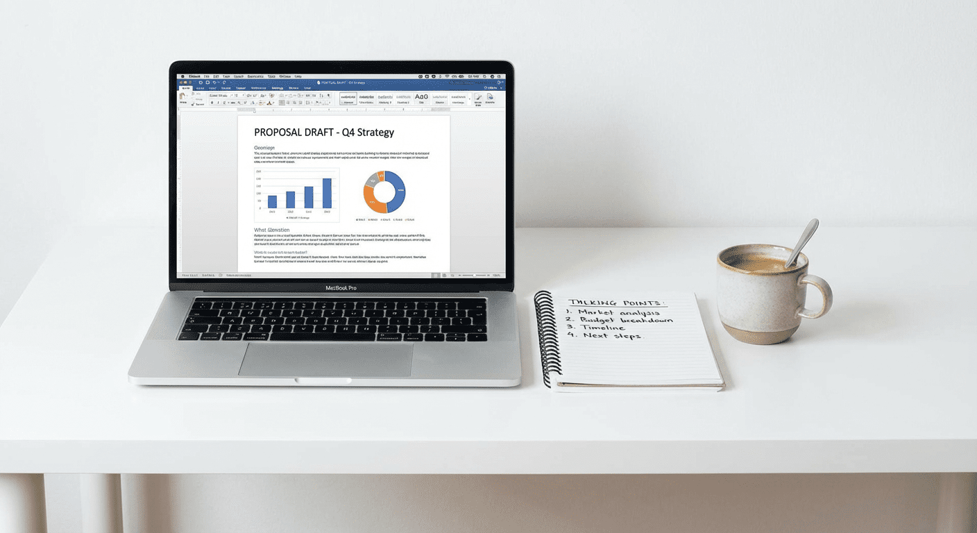 Tips for stronger AI-generated proposals and winning client pitches