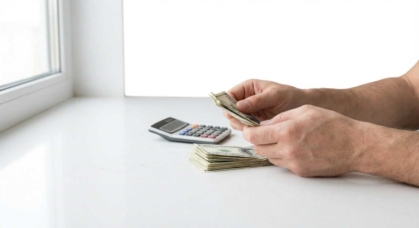 Petty cash tracking and cash register till counting procedures for small businesses