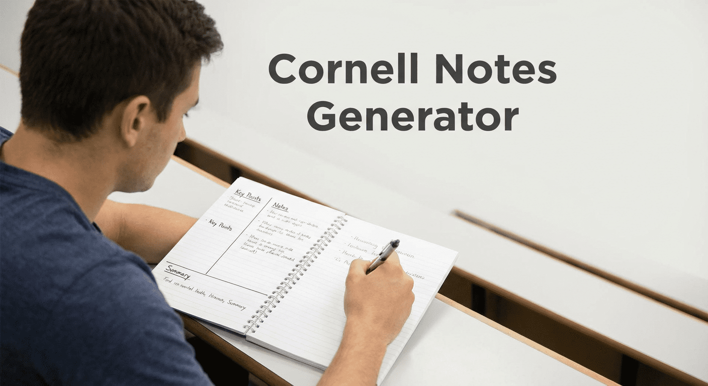 Cornell Notes Generator