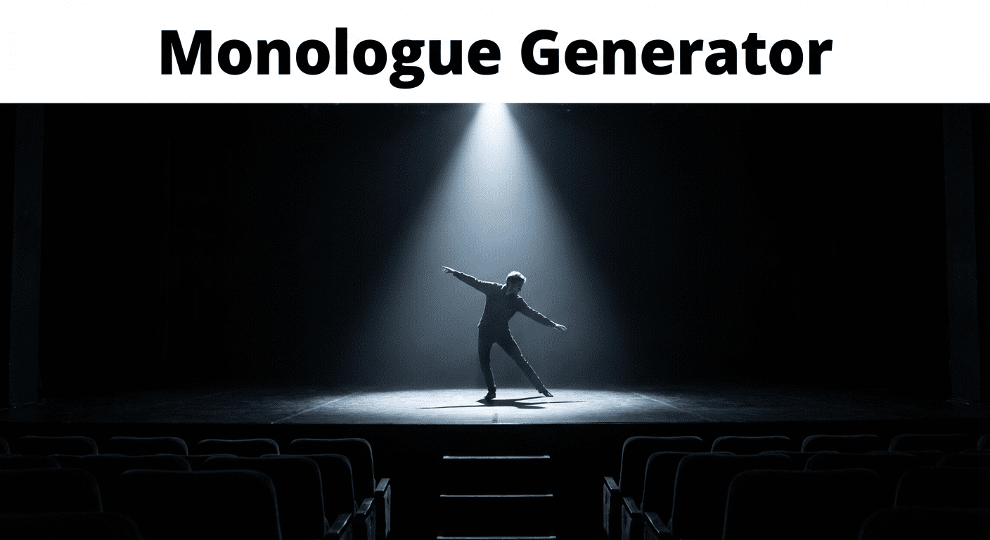 Monologue Generator