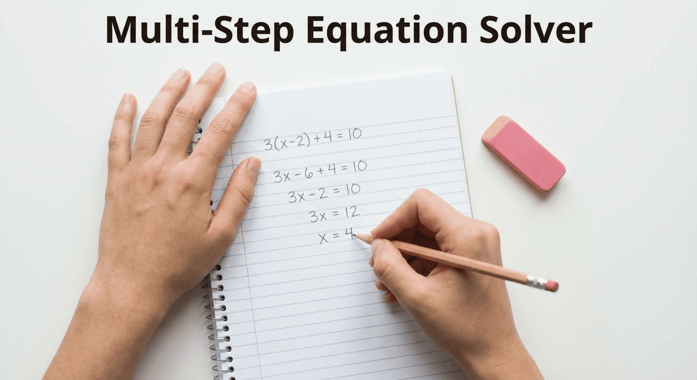 Multi-Step Equation Solver