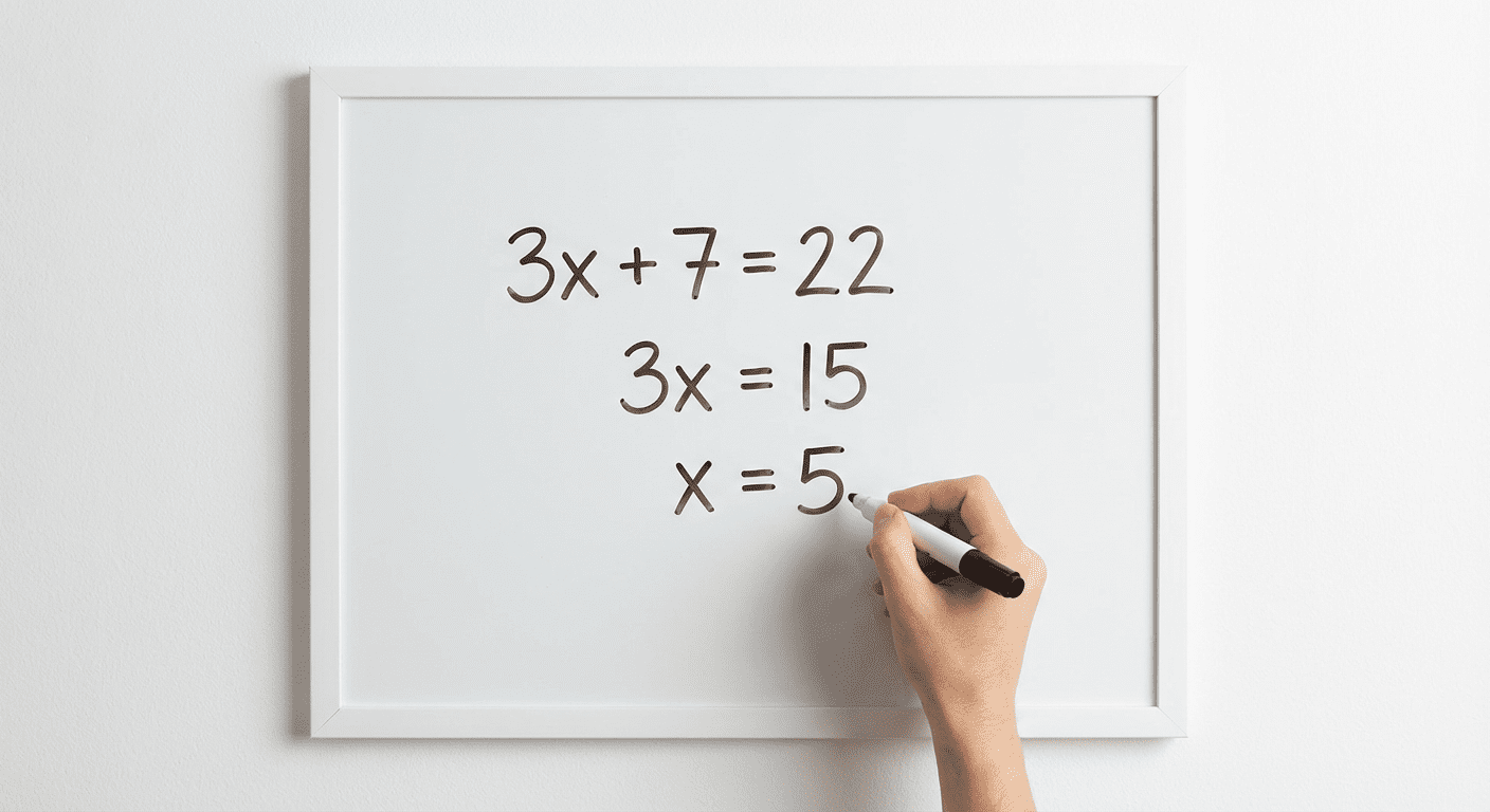 Multi-step equation solver vs general math tools