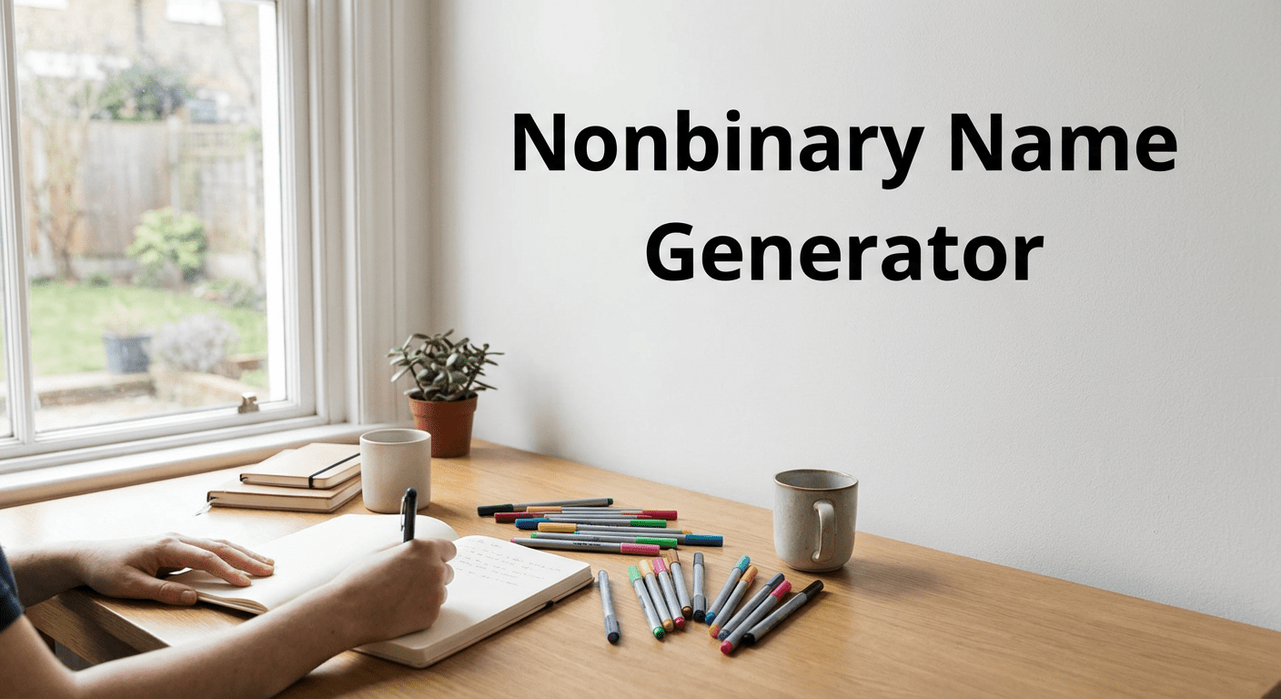 Nonbinary Name Generator
