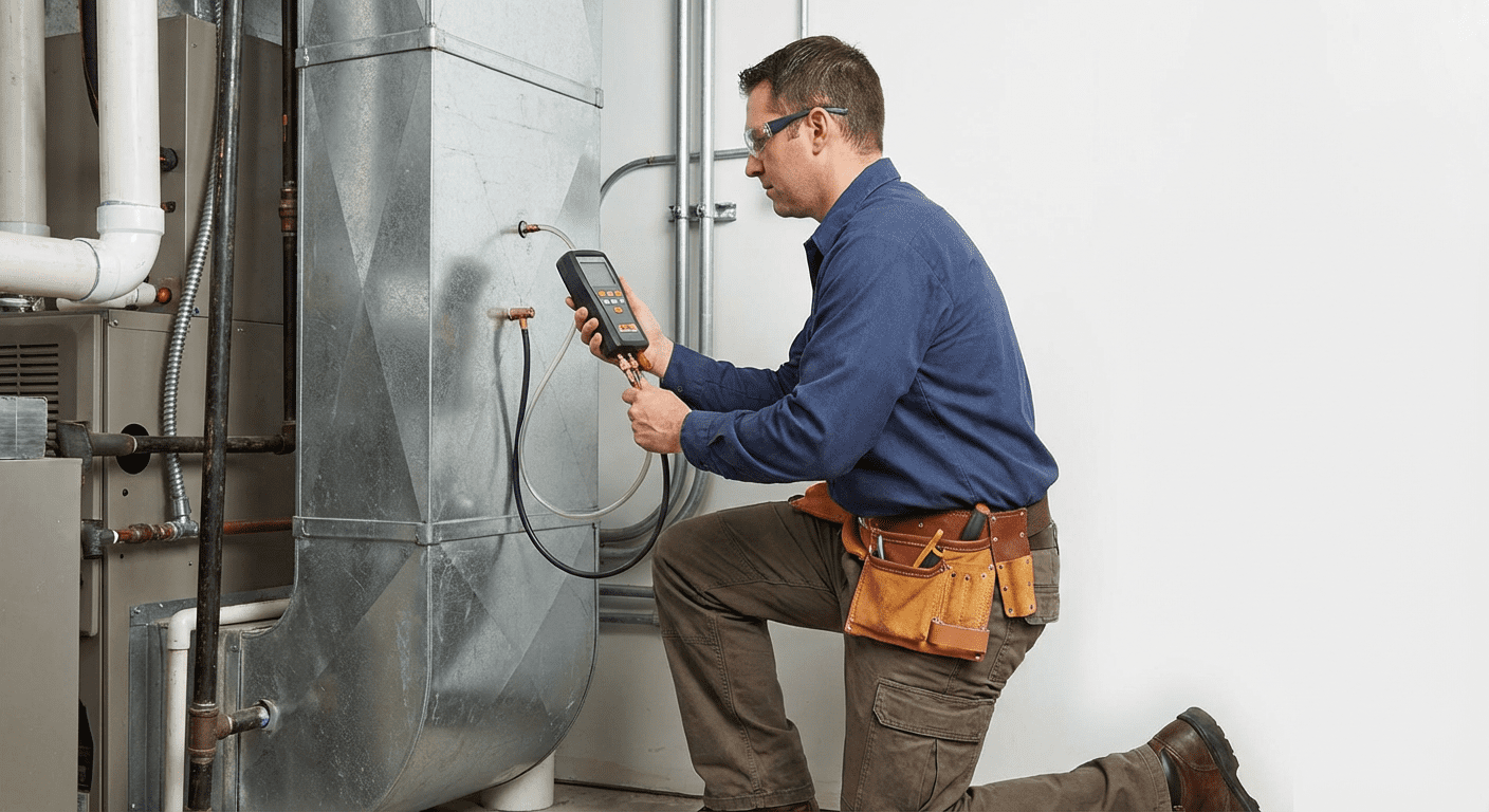 WC to PSI conversion formula and HVAC pressure reference chart