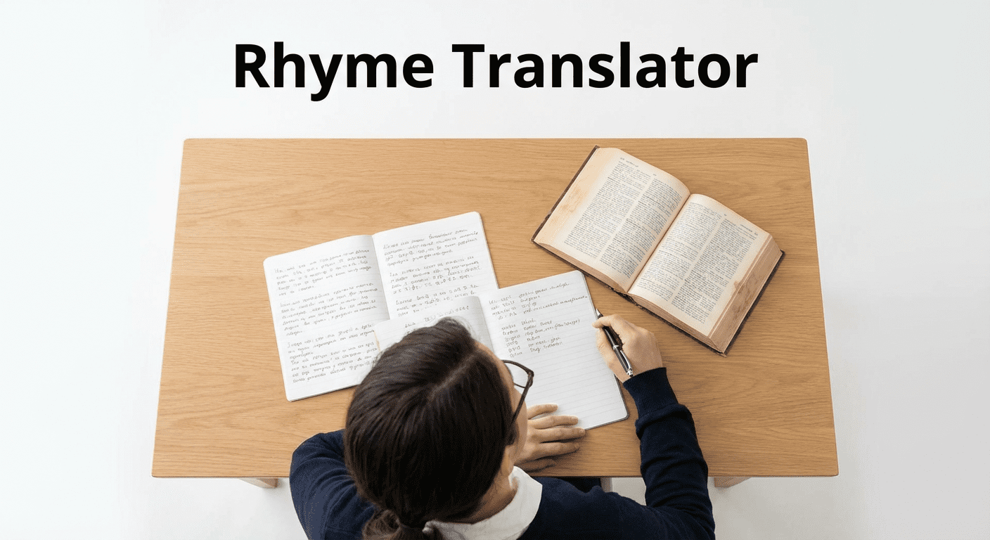 Rhyme Translator