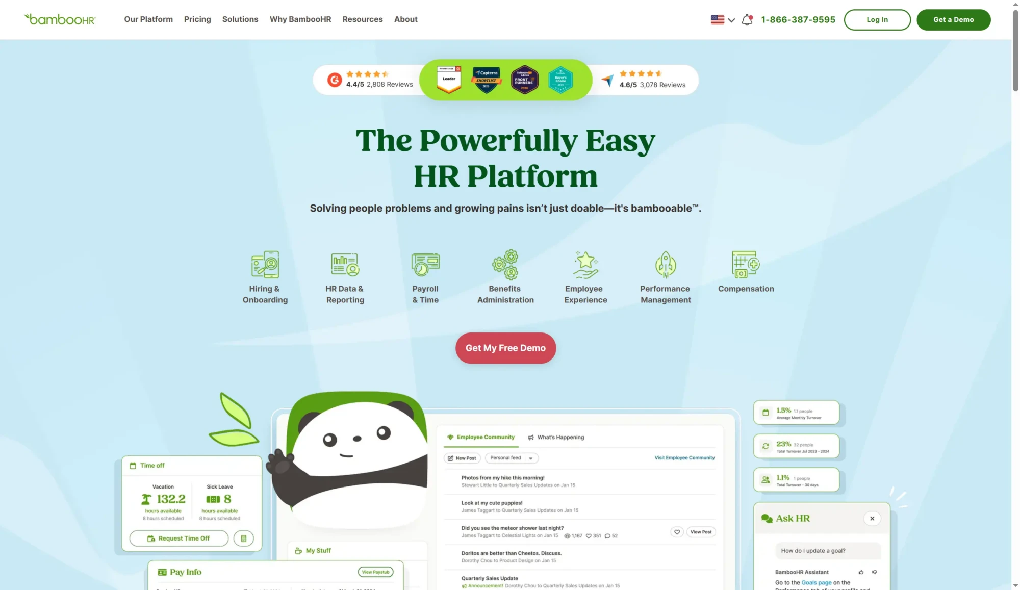 BambooHR screenshot