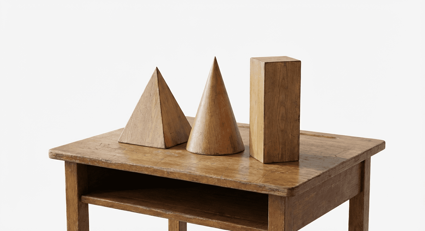 Pyramid and triangular prism surface area formulas and calculation examples