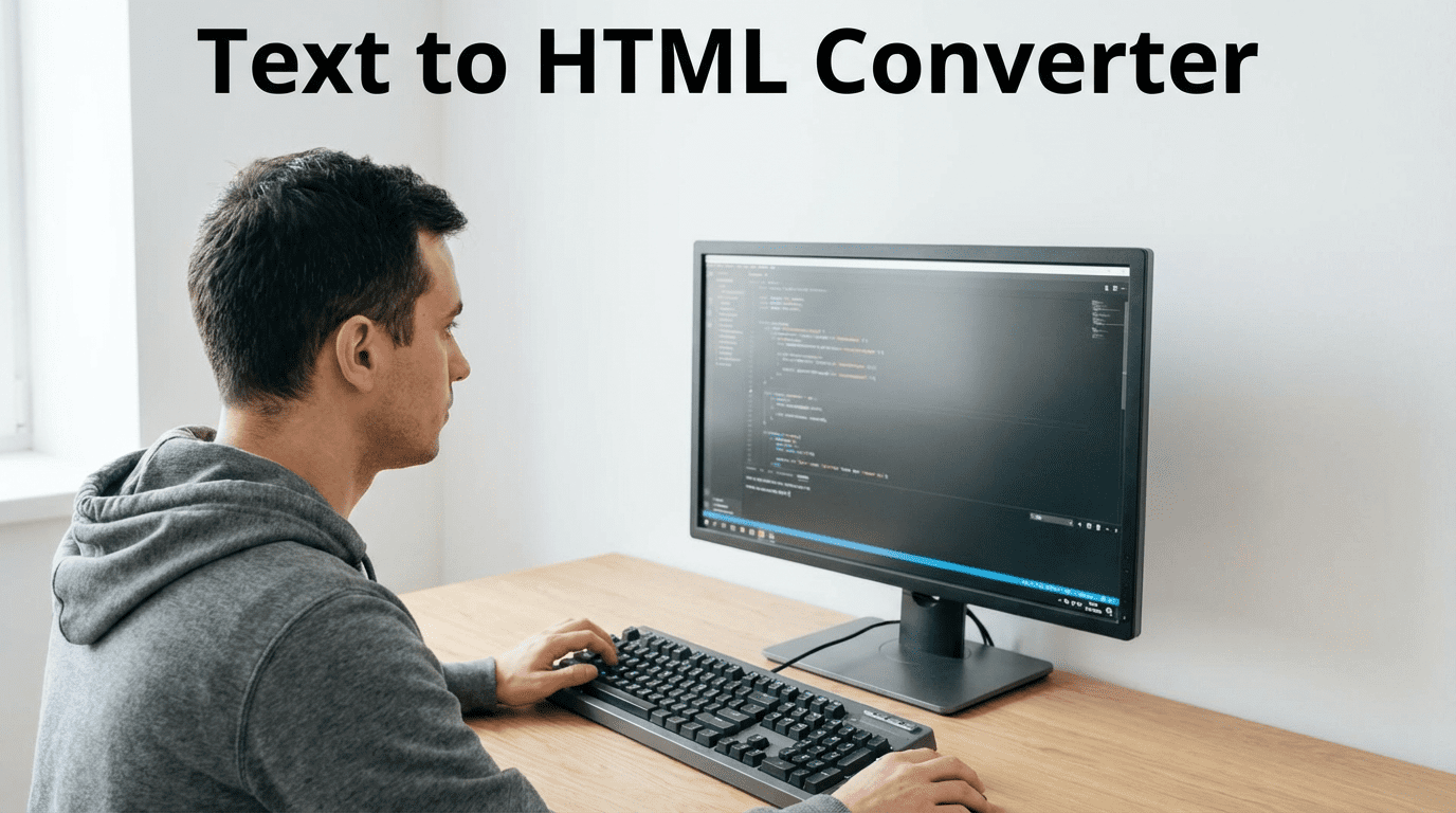 What Is Text to HTML Conversion