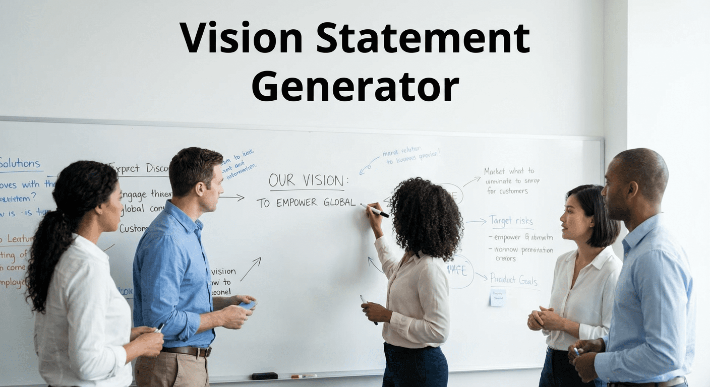 Vision Statement Generator tool