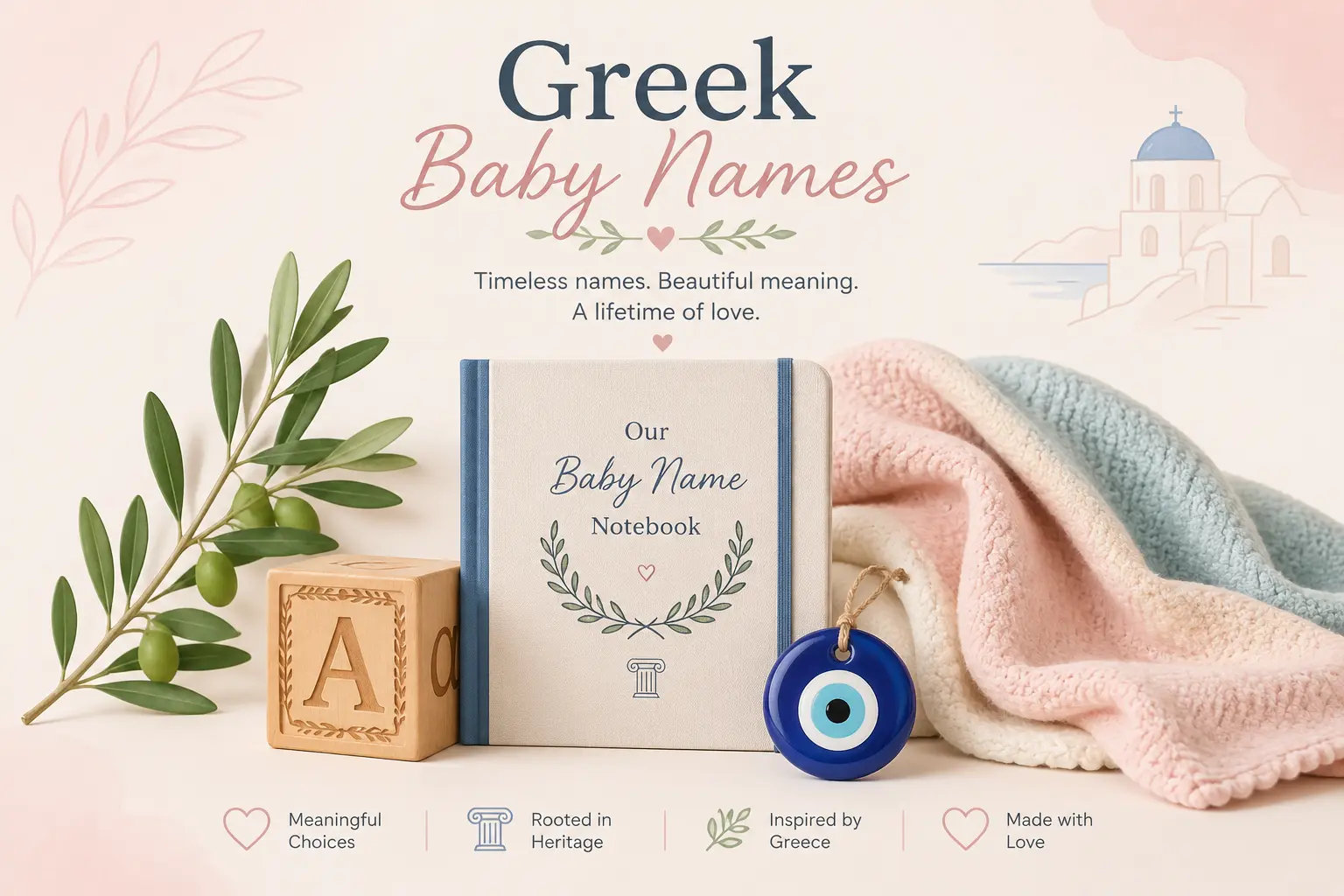 Greek names for parents browsing modern Greek baby names