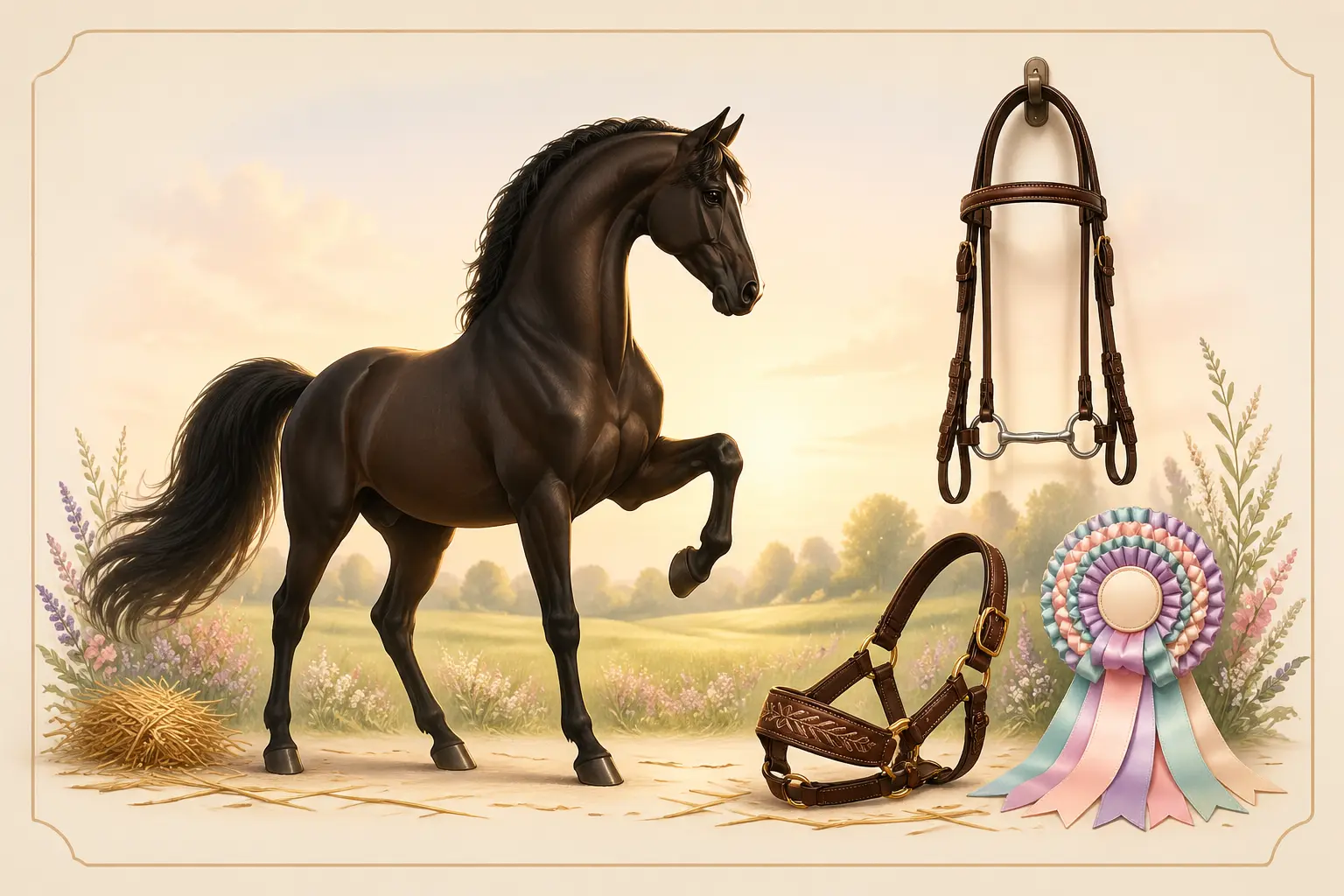 Horse names example artwork