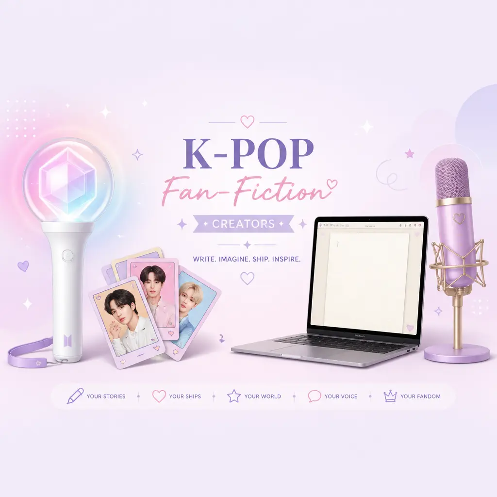 Korean stage names for K-pop fan-fiction creators