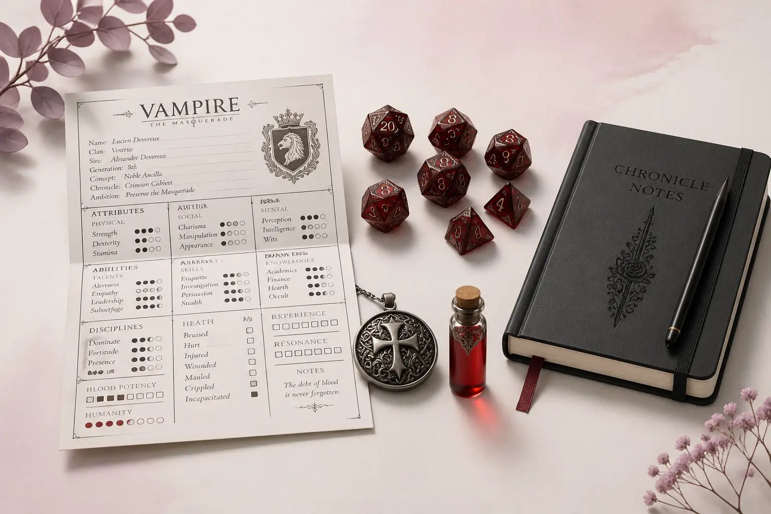 Vampire names for World of Darkness players