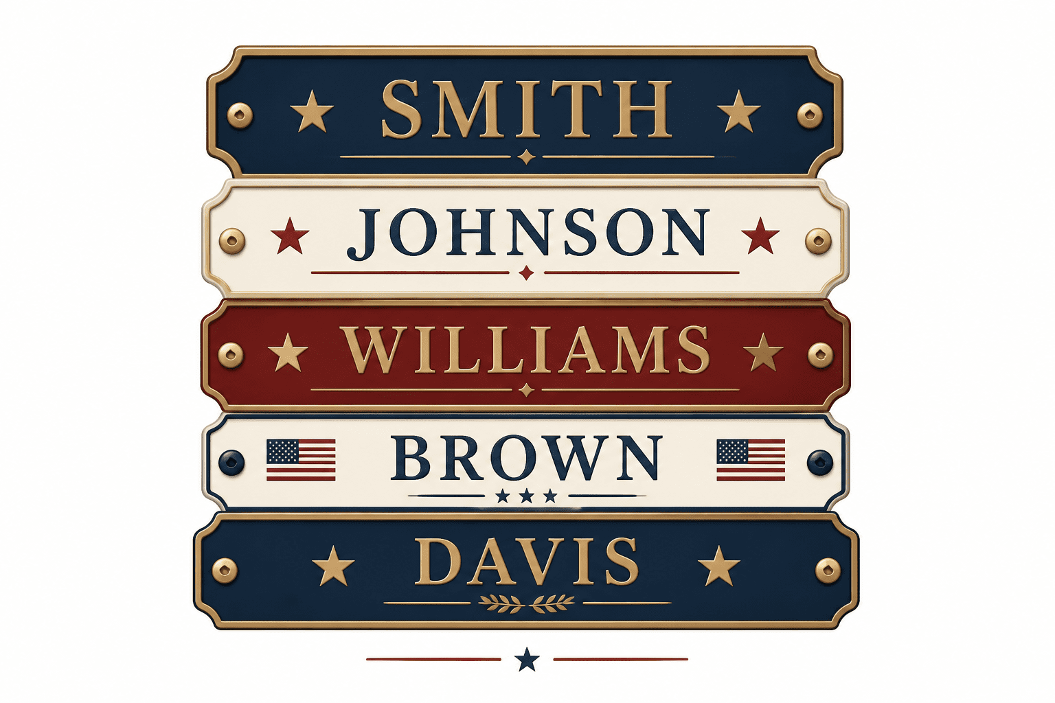 100 American Last Names and Their Origins