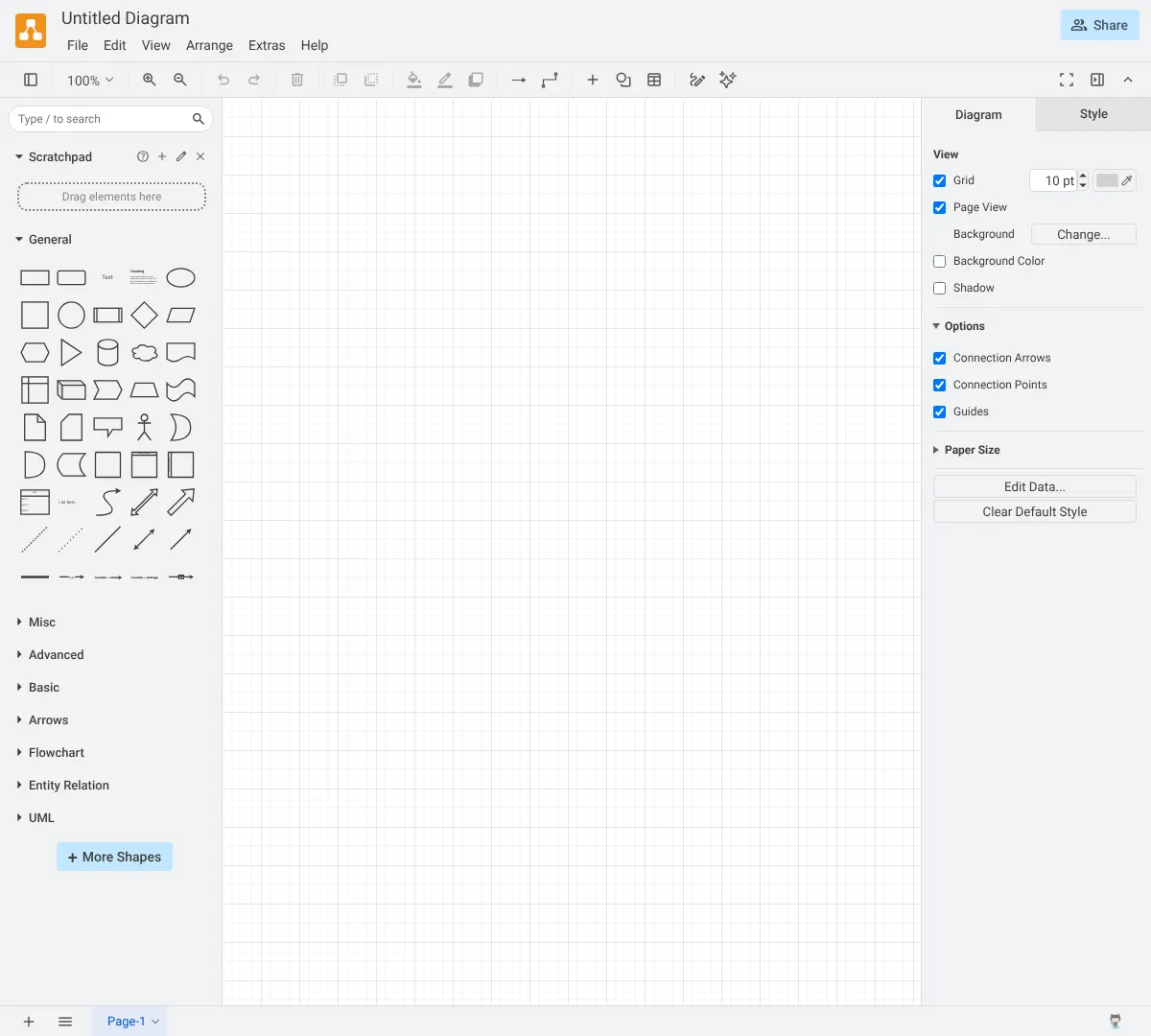 Draw pricing screenshot