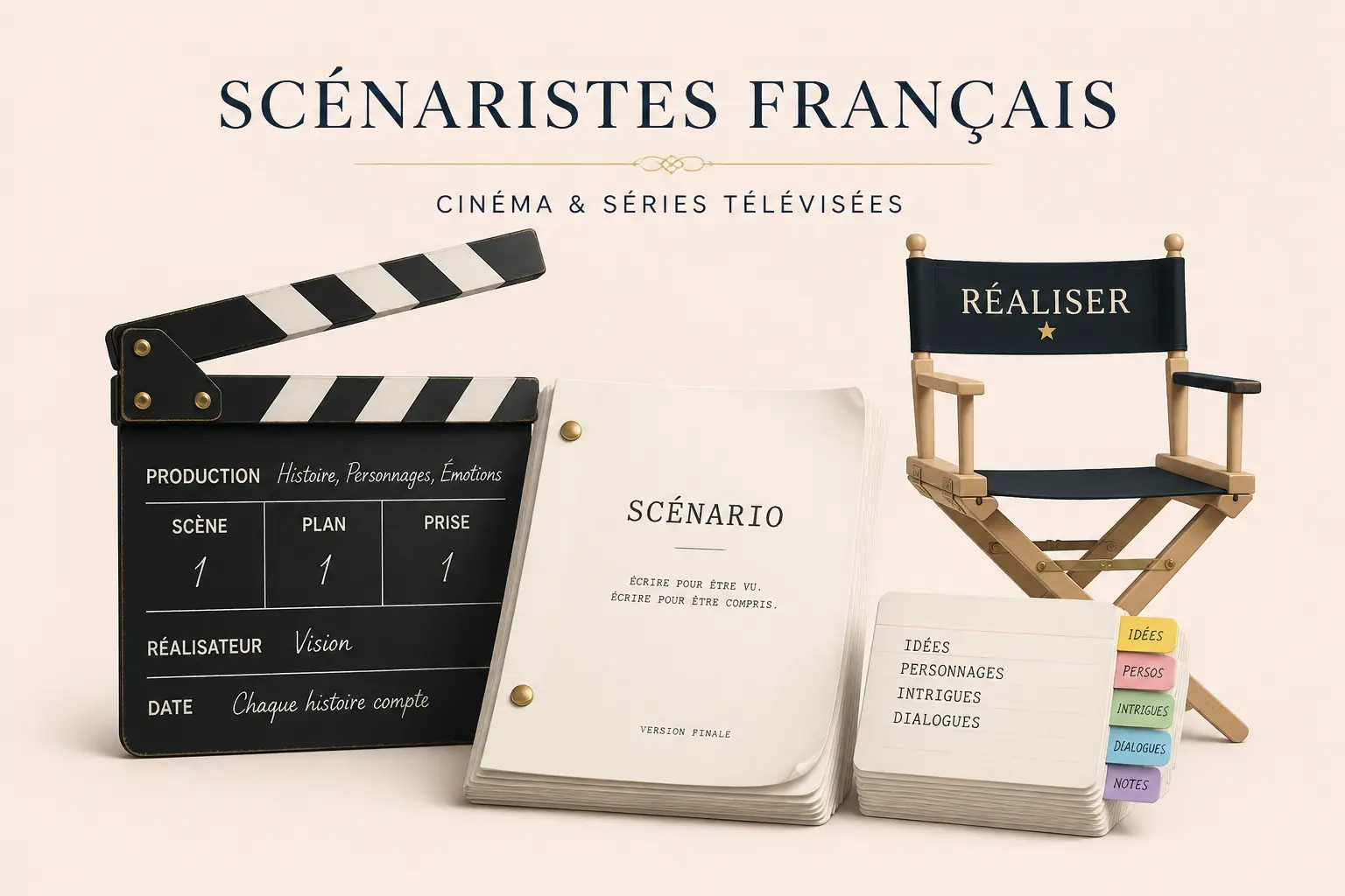 French last names for screenwriters and TV showrunners