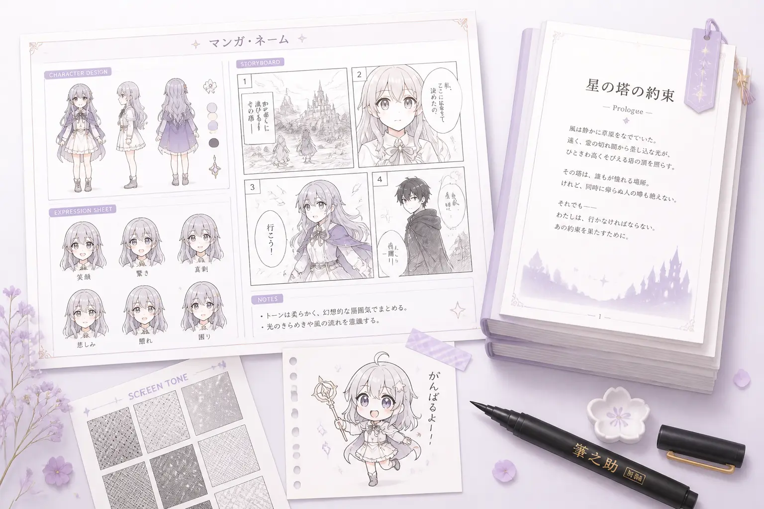 Japan names for anime, manga and light-novel writers building character casts