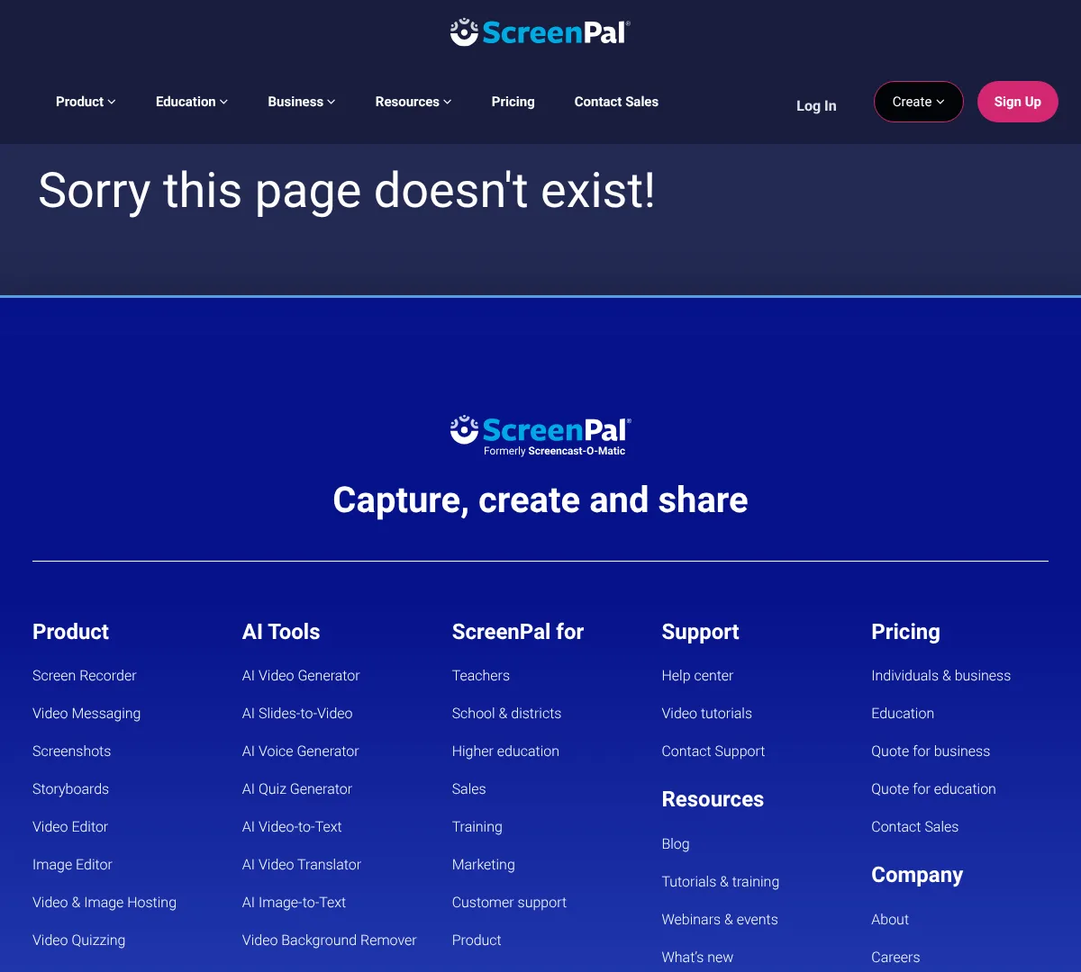 Screenpal pricing screenshot