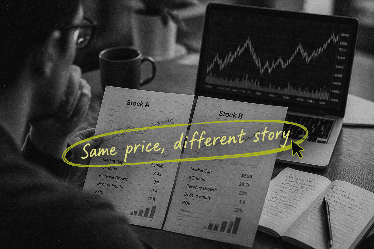 Why Two Stocks at the Same Price Are Often Not Comparable Investments