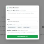 eBook as a business in 2026…We built an eBook generator. You might need it!